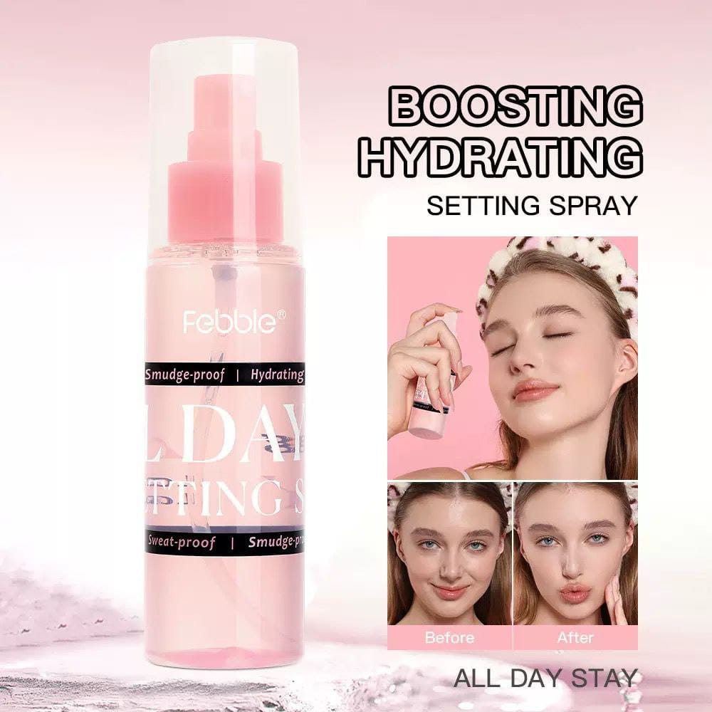 Setting Spray Idratante Pebble - Fissaggio Trucco Lunga Durata