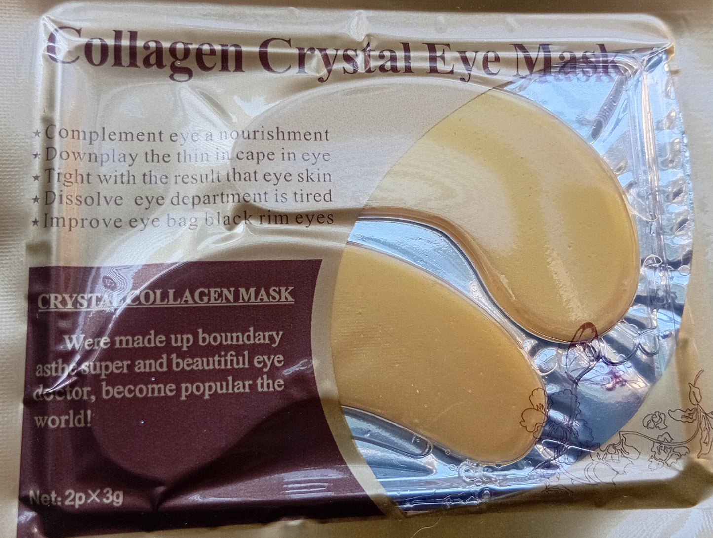 Patch Occhi al Collagene - Crystal Eye Mask