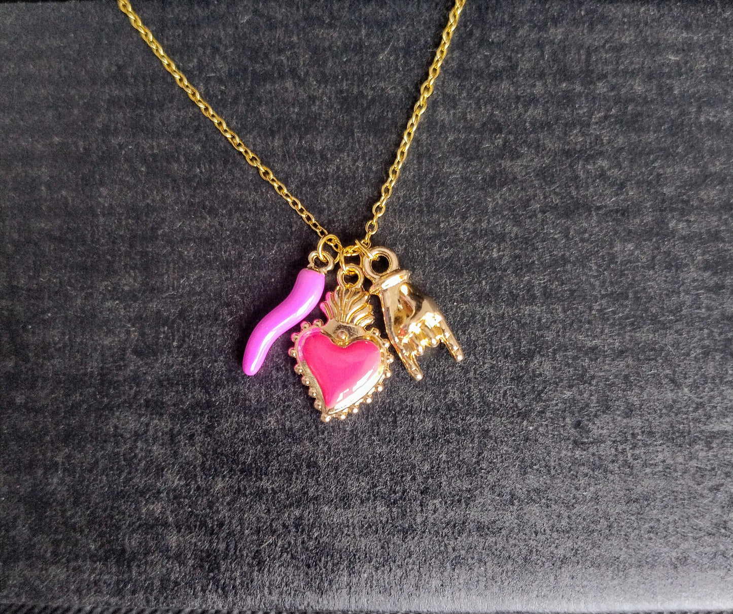 Collana malocchio Gold