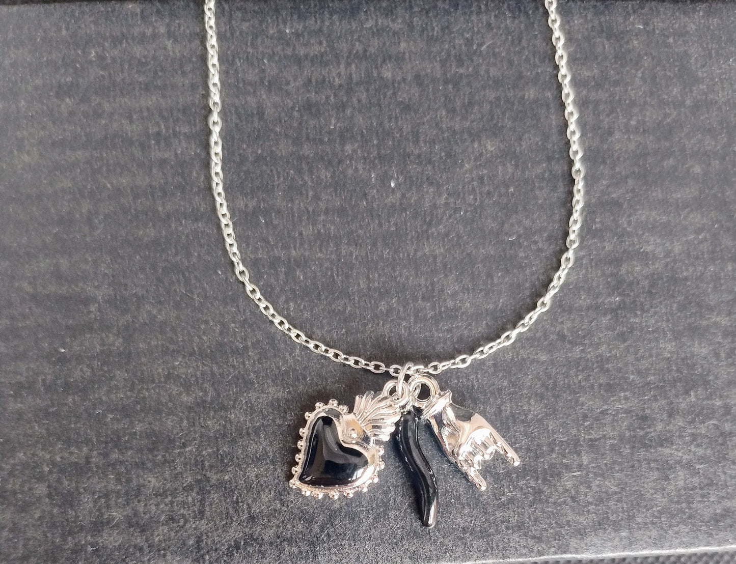 Collana malocchio silver