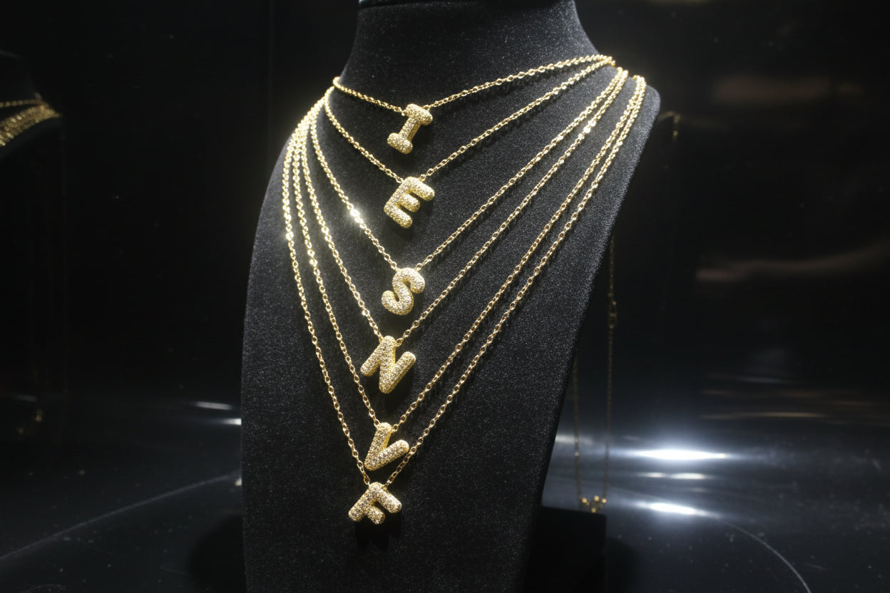 Collana Iniziale baby Glassa