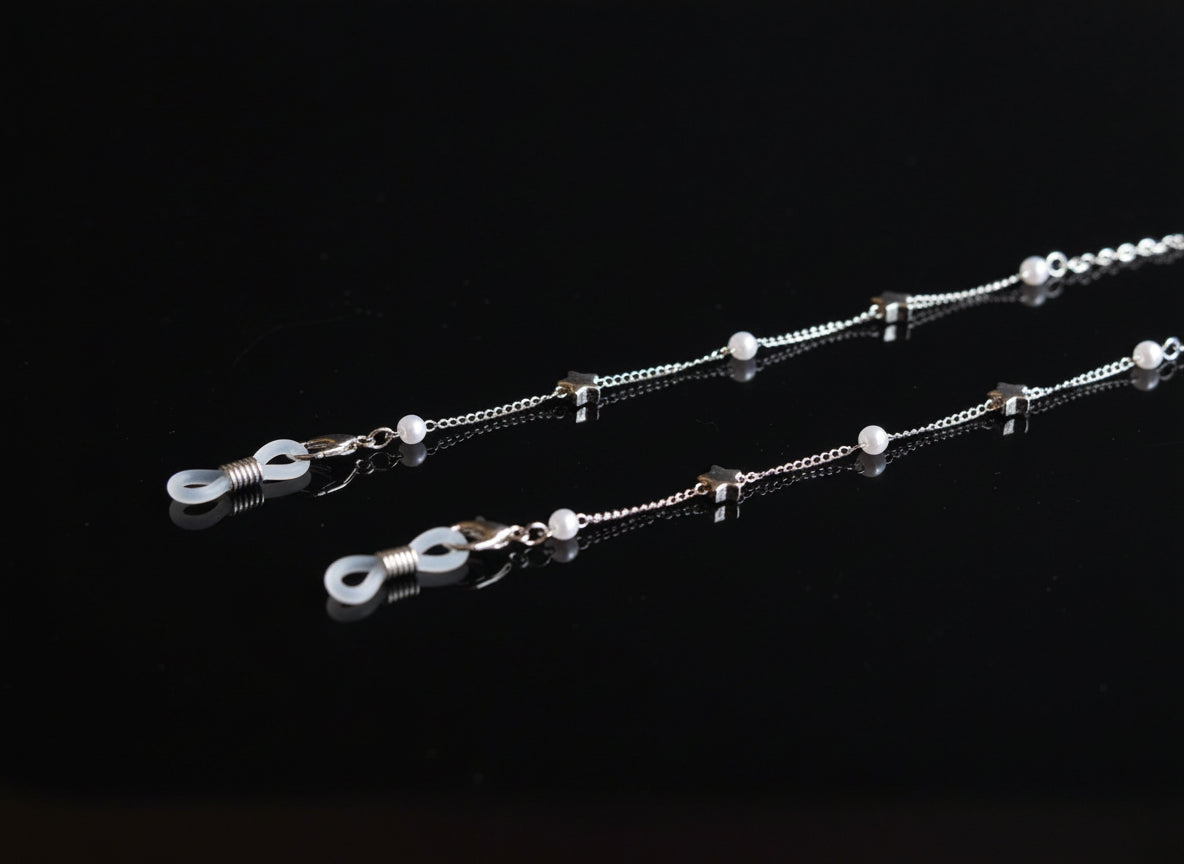 Catenina occhiali stelline cristal