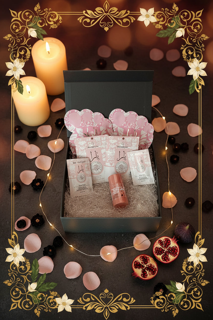 Kit delle Coccole Settimanali 🖤 Fiori, Frutti e Magia Araba