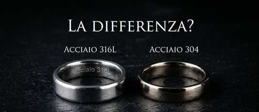Acciaio 316L o 304: qual è la differenza e perché conta per i tuoi gioielli