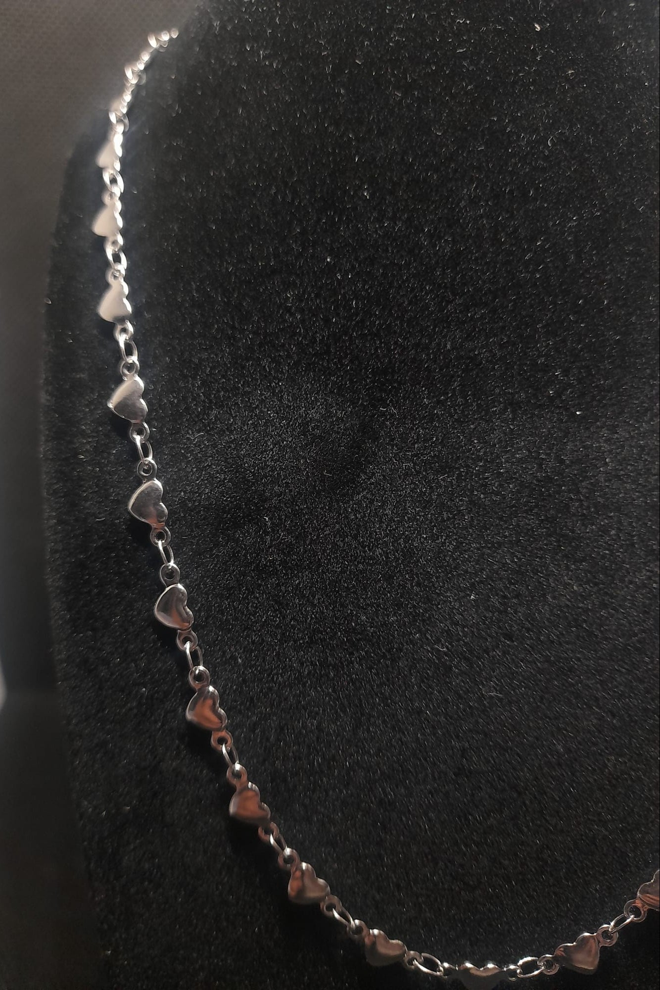 Collana Maglia di Cuori – Acciaio Inox Handmade