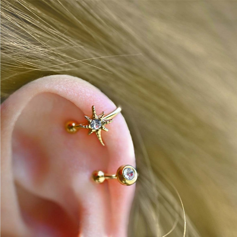 EARCUFF ROSA DEI VENTI