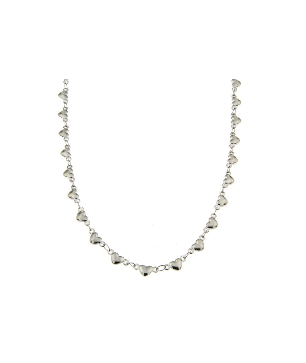 Collana Maglia di Cuori – Acciaio Inox Handmade