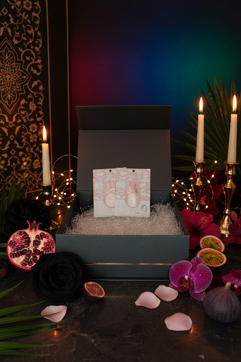 Kit delle Coccole Settimanali 🖤 Fiori, Frutti e Magia Araba