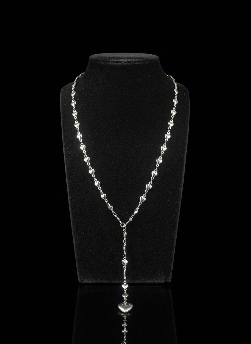 Collana Cuore solitario