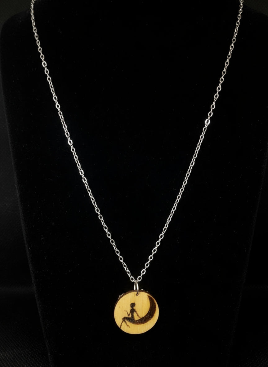 Collana “Spicchio di Luna” – Creazione Artigianale