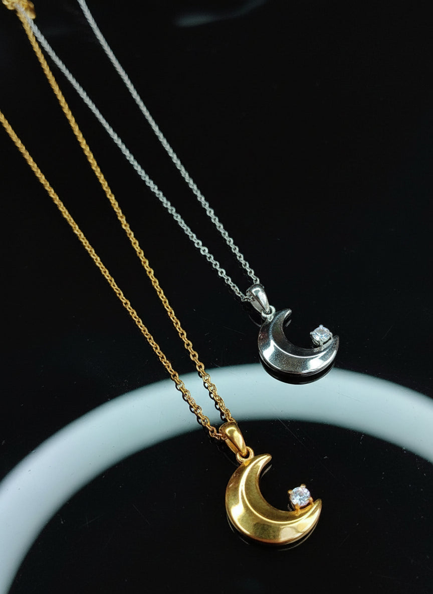 Collana Sogna tra le stelle 🖤 Acciaio Inossidabile con Stelle e Zirconi