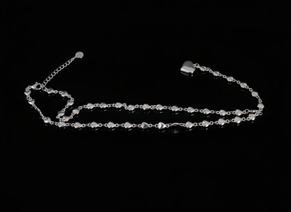 Collana Cuore solitario