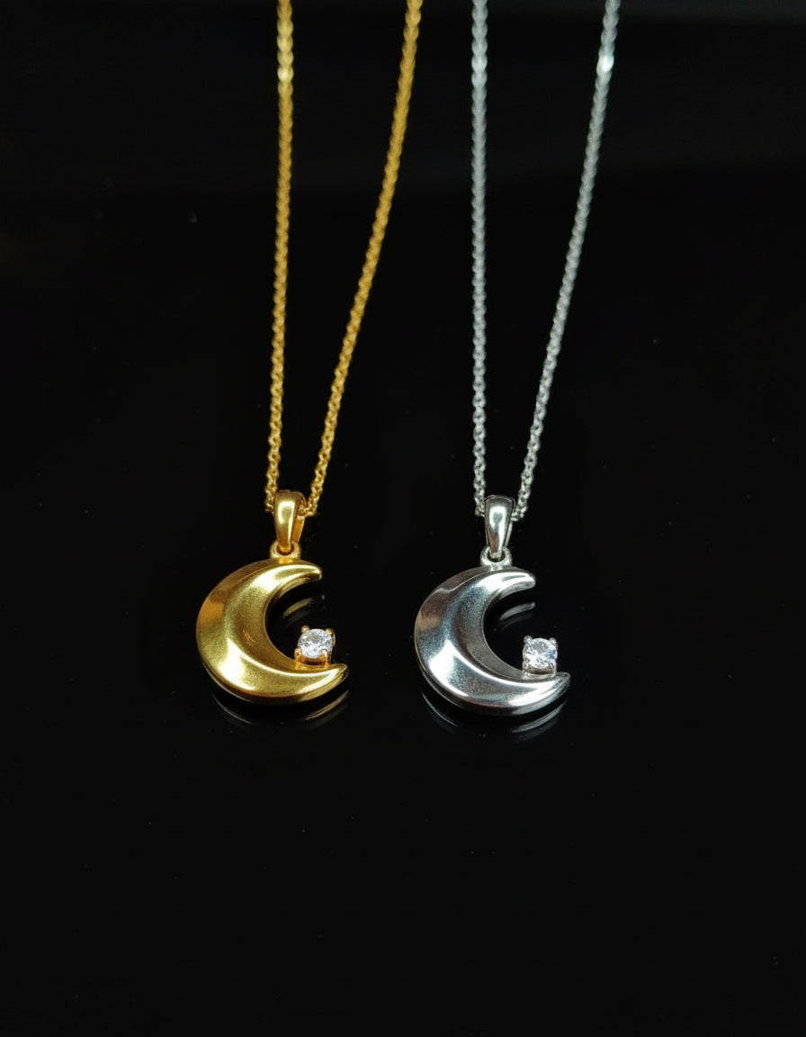 Collana Sogna tra le stelle 🖤 Acciaio Inossidabile con Stelle e Zirconi