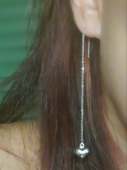 Orecchino Singolo “Sweet Moon” – Creazione Artigianale