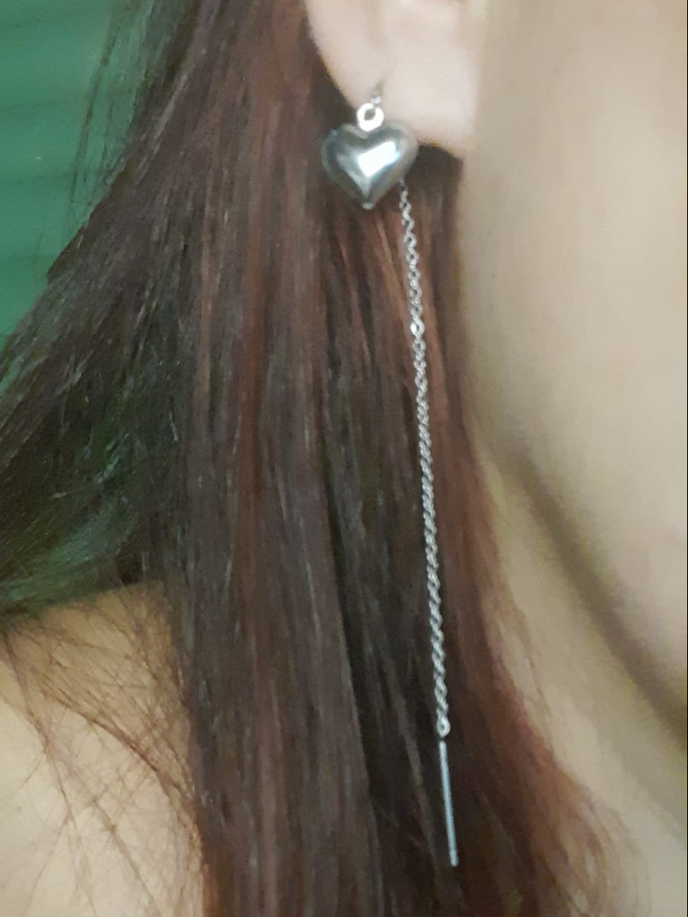 Orecchino Singolo “Sweet Moon” – Creazione Artigianale