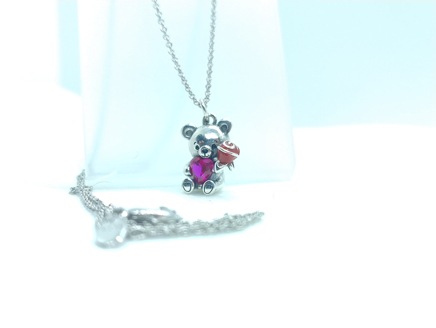 Collana Teddy Love - Argento 925