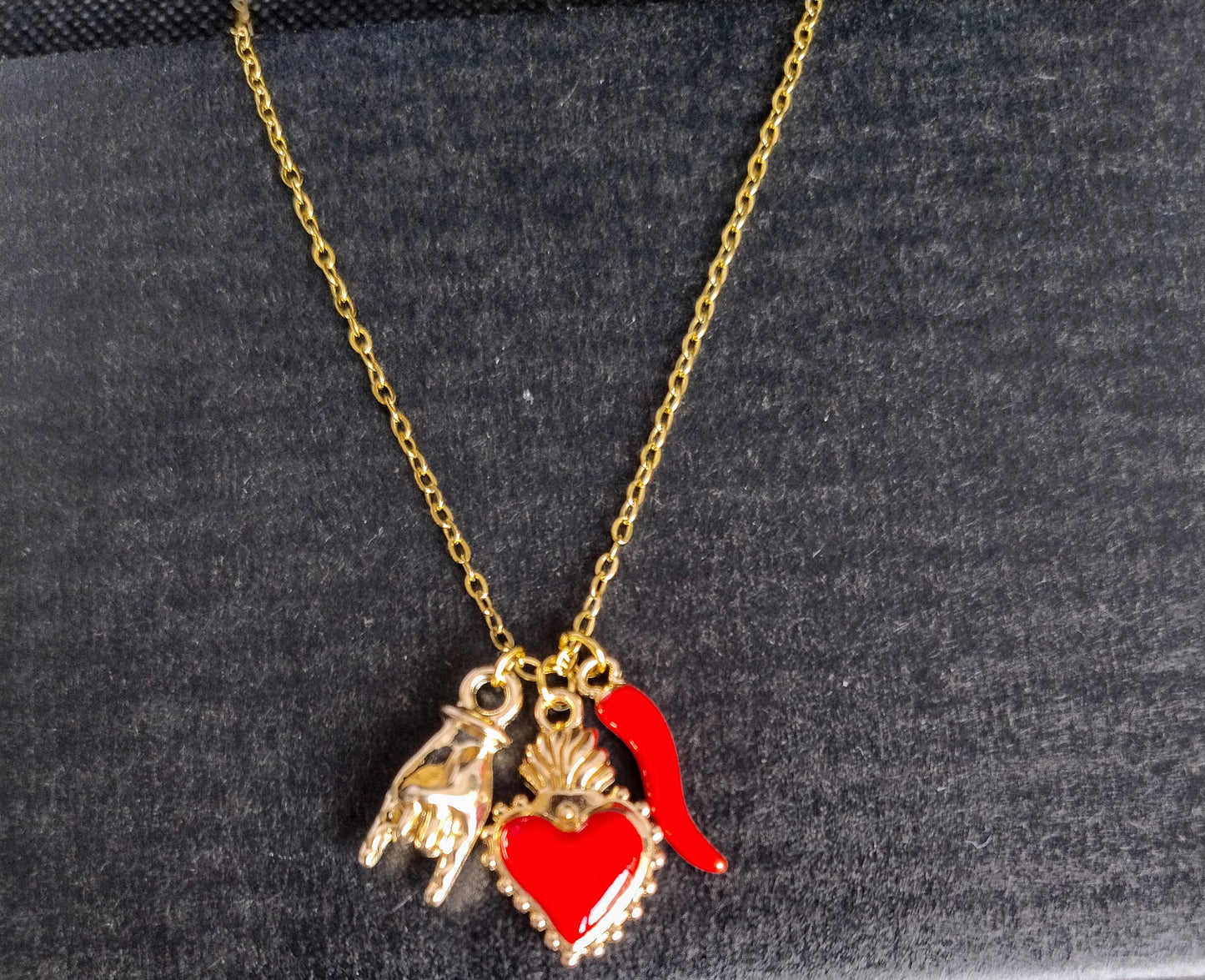 Collana malocchio Gold