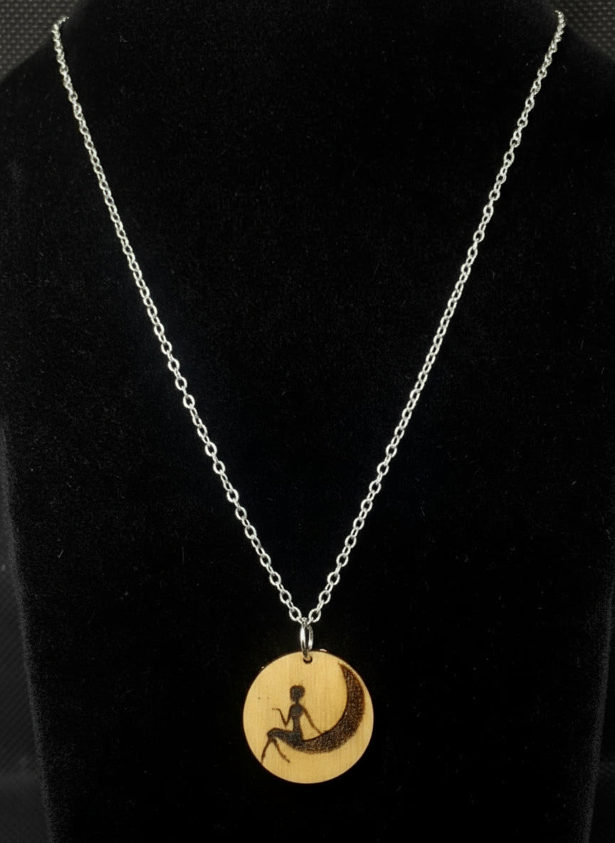 Collana “Spicchio di Luna” – Creazione Artigianale