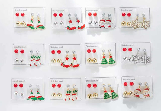 Omaggio Orecchini natalizi