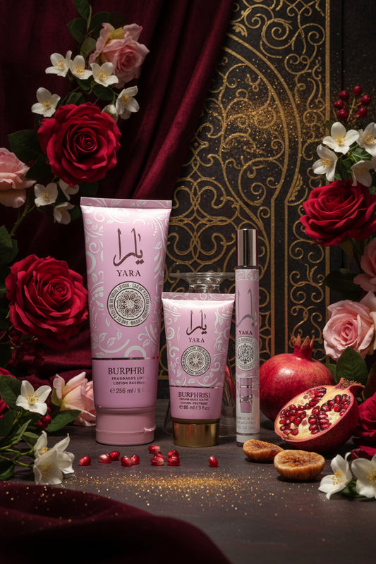 Kit Fiori, Frutti e Magia Araba 🖤 Profumo & Idratazione