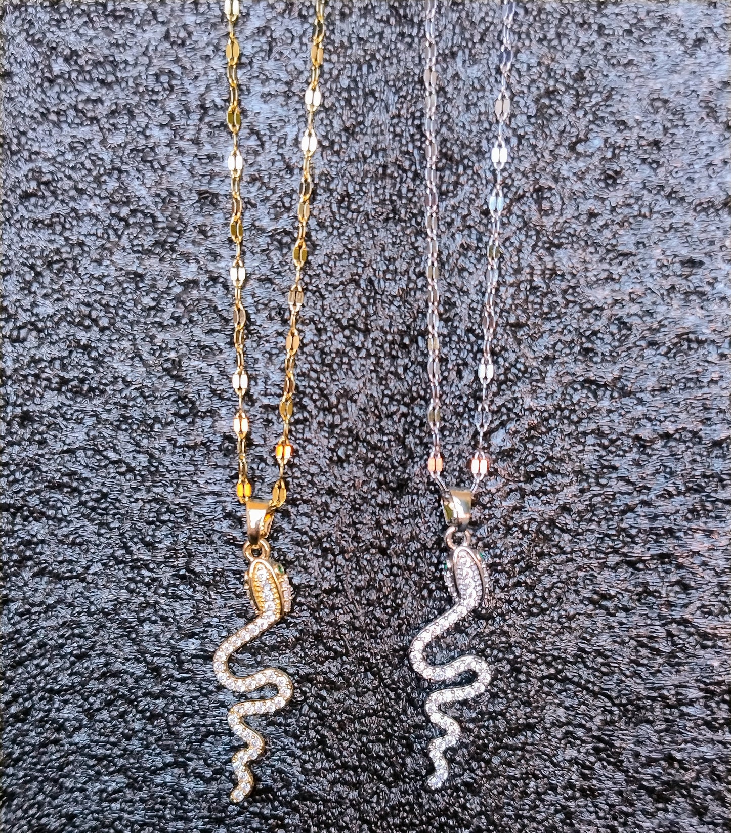 Collana Cobra  splendente