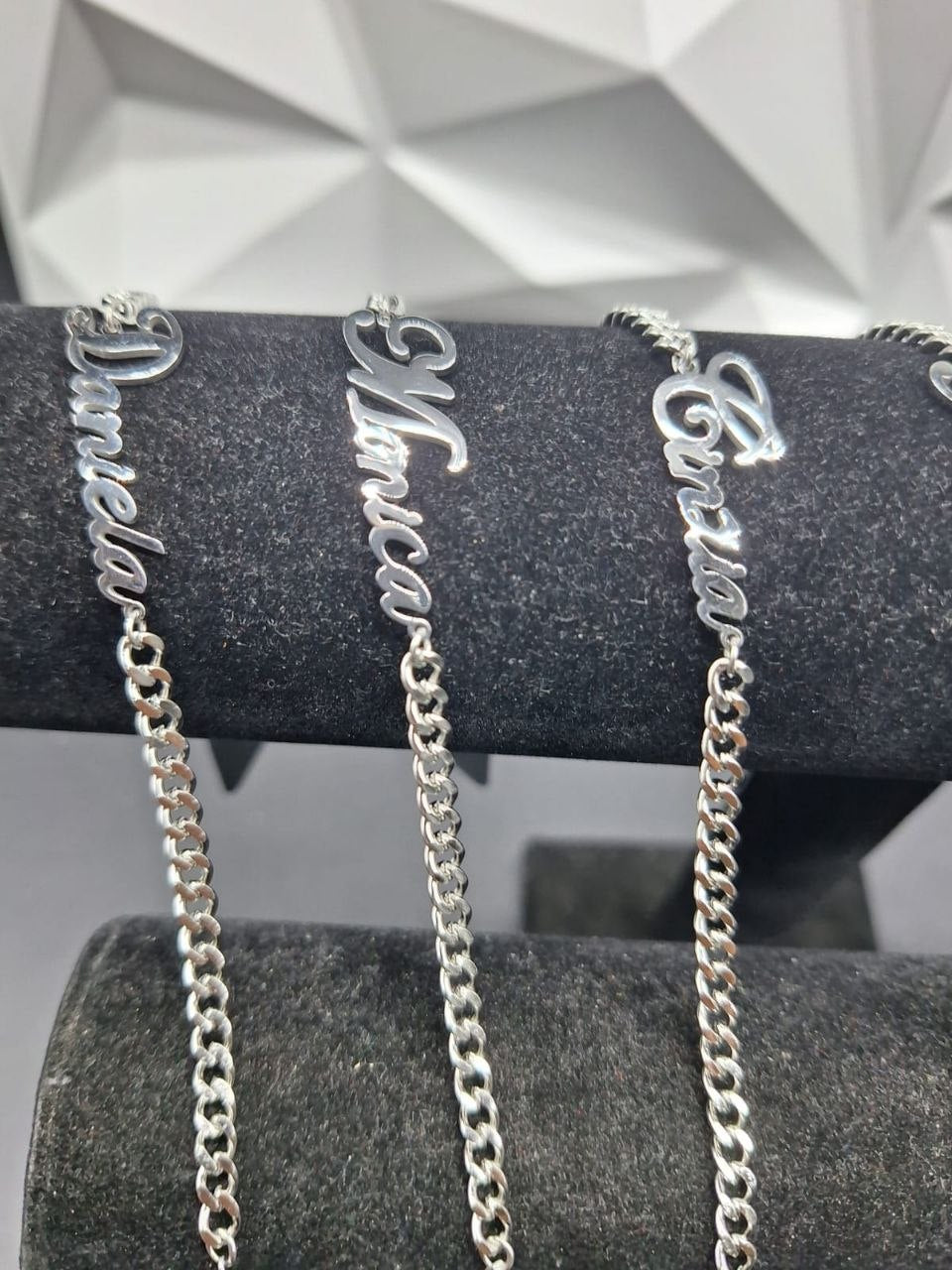 Bracciale in Acciaio con Nome Personalizzato