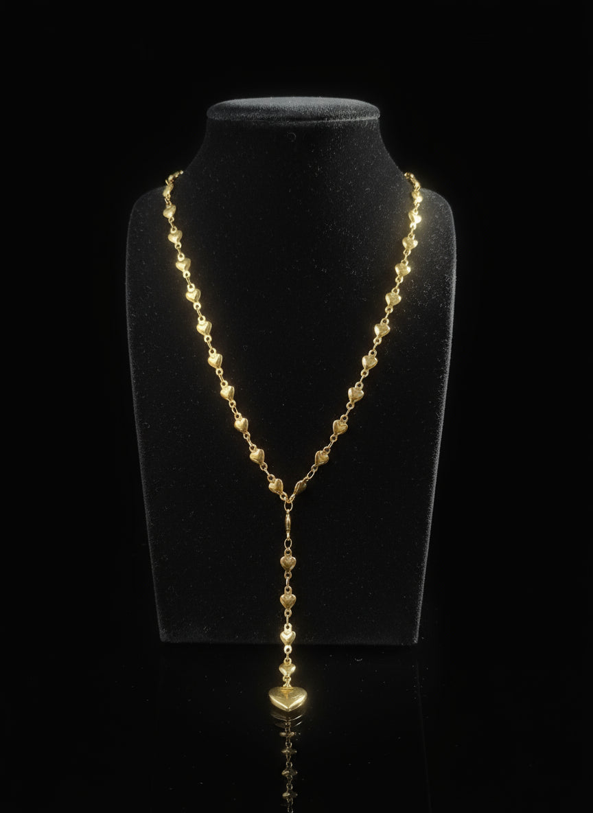 Collana Cuore solitario