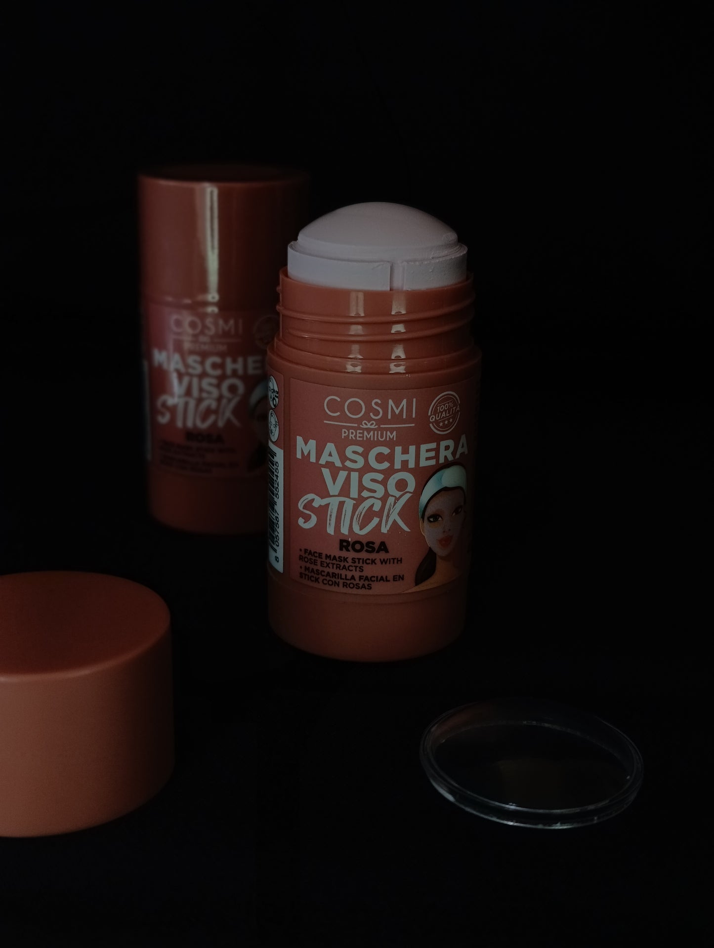 Maschera Viso Stick con Estratti di Rosa 🖤 45g Cosmi Milano