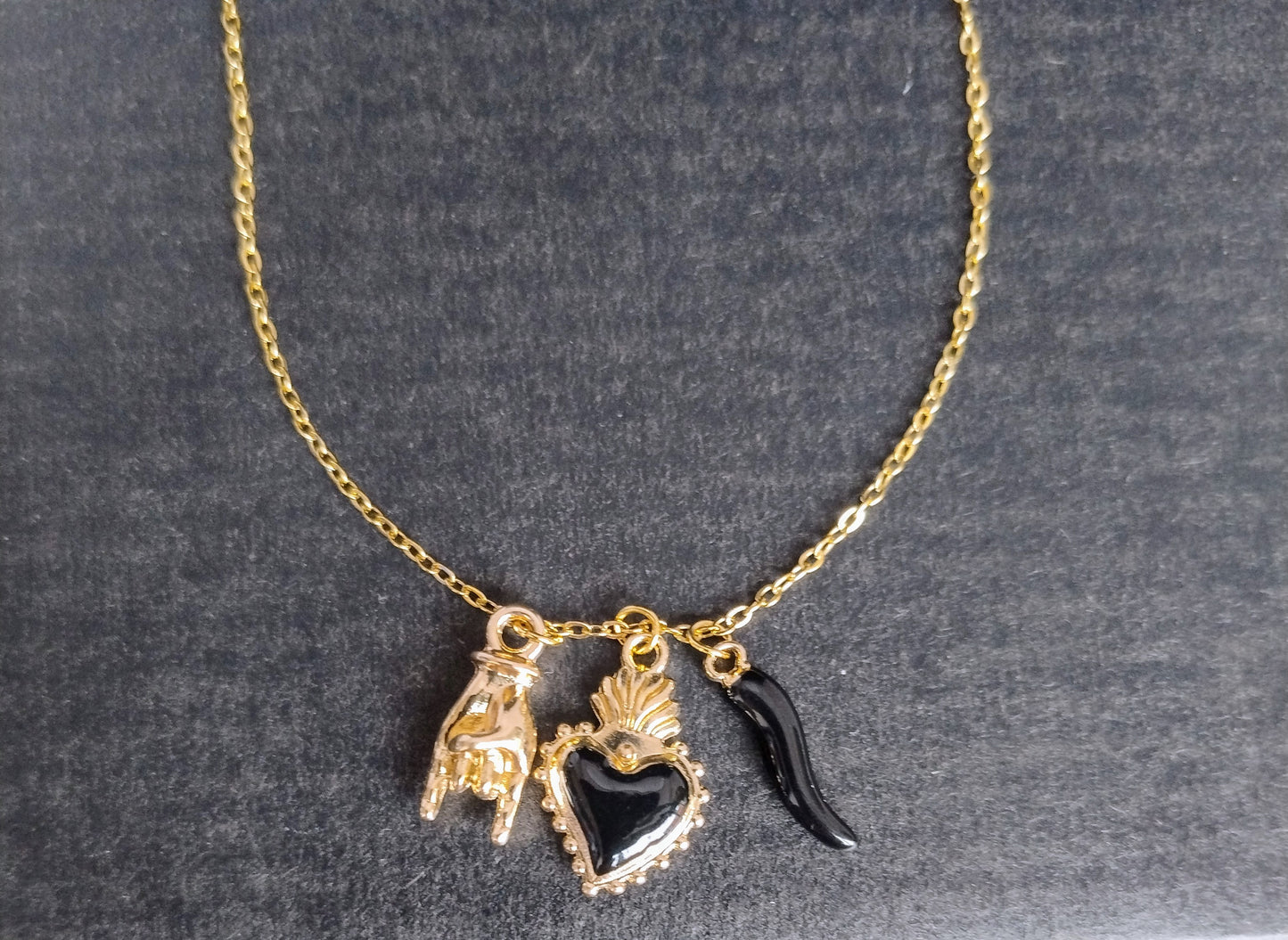 Collana malocchio Gold