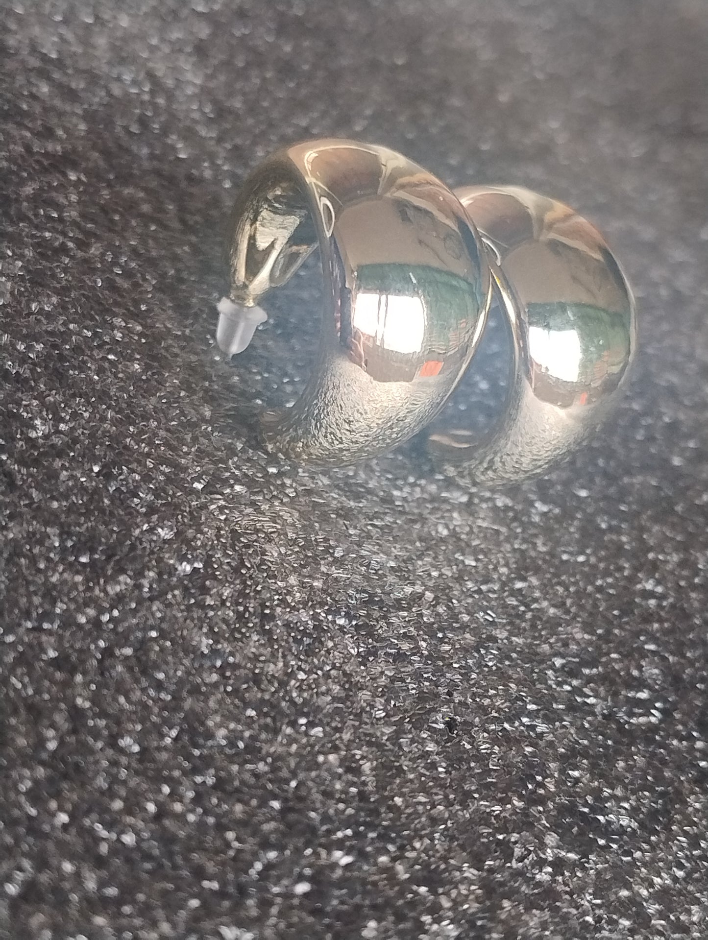 Orecchini semicerchio Gold