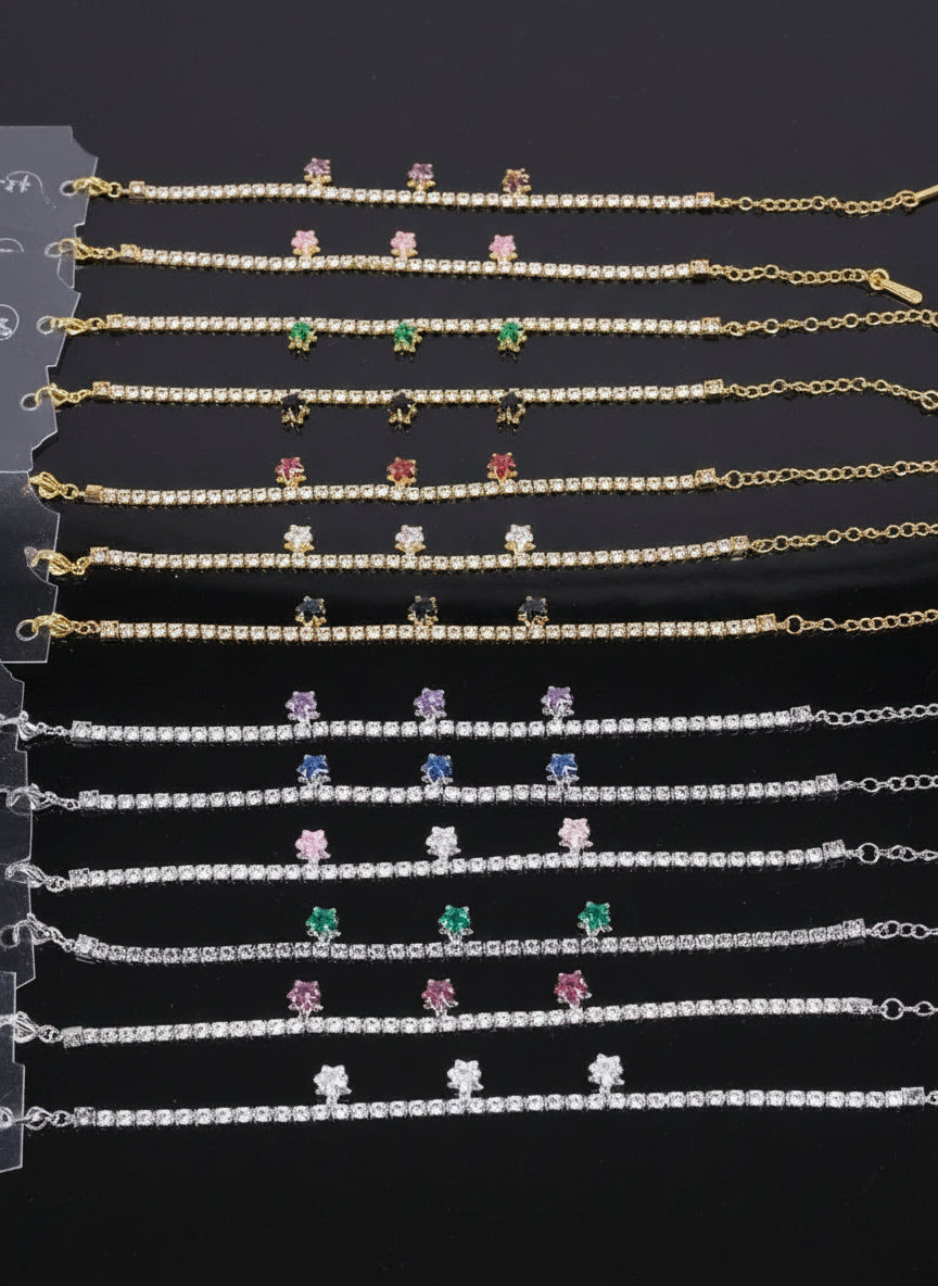 Omaggio Bracciale tennis stella
