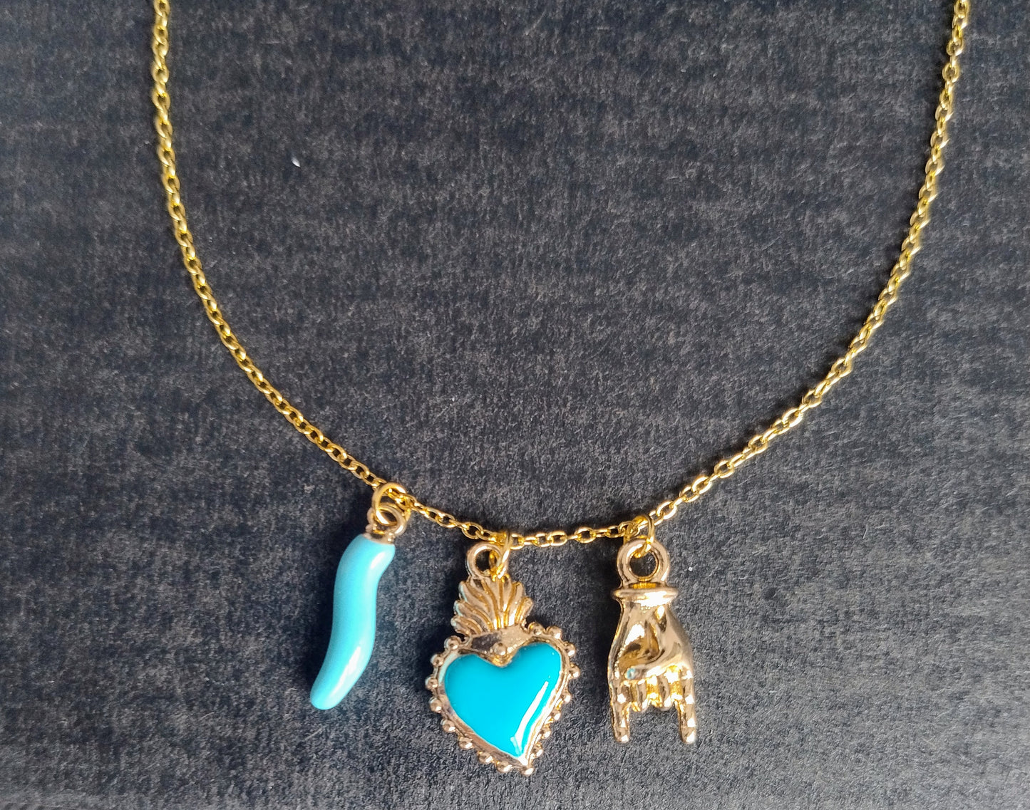 Collana malocchio Gold