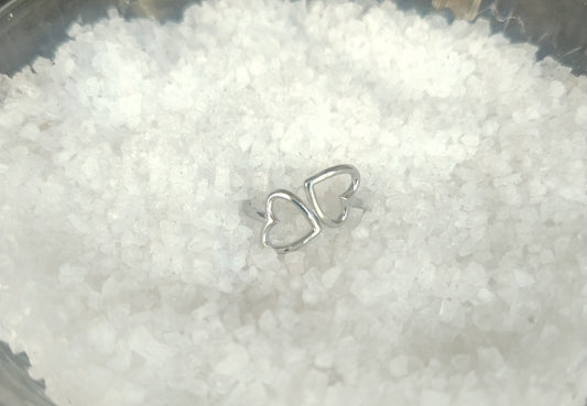 Anello cuore vuoto