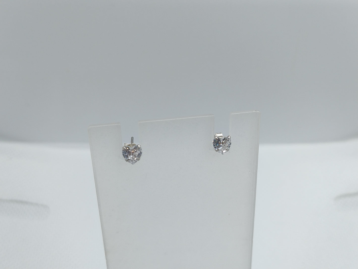 Orecchini "Cuore di Luce" in Argento 925 taglia 5