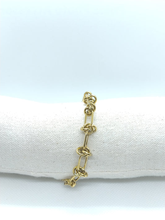 Bracciale nodi intrecciati