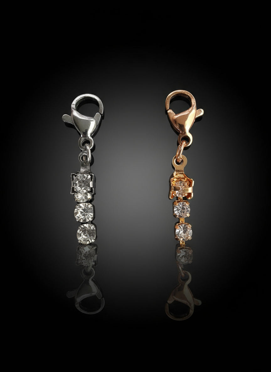 Bracciale Tennis ciondolo fiore