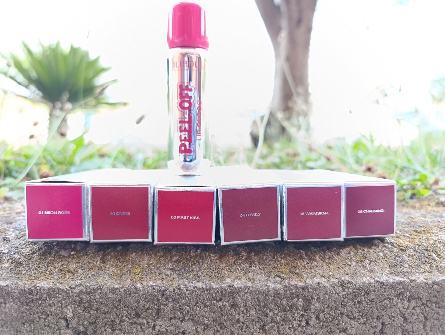 OLIBOLLA Peel-Off Lip Gloss 🖤 Velvet Matte Long Wear