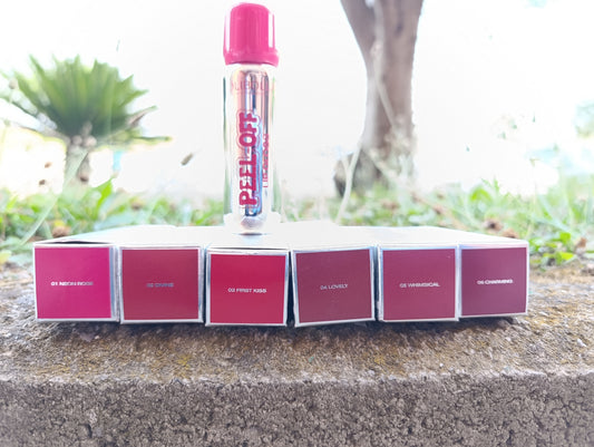 OLIBOLLA Peel-Off Lip Gloss 🖤 Velvet Matte Long Wear