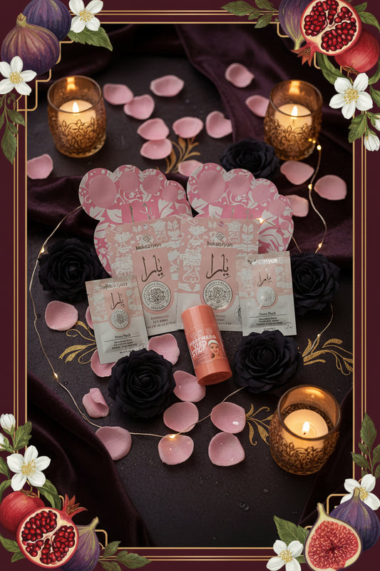 Kit delle Coccole Settimanali 🖤 Fiori, Frutti e Magia Araba
