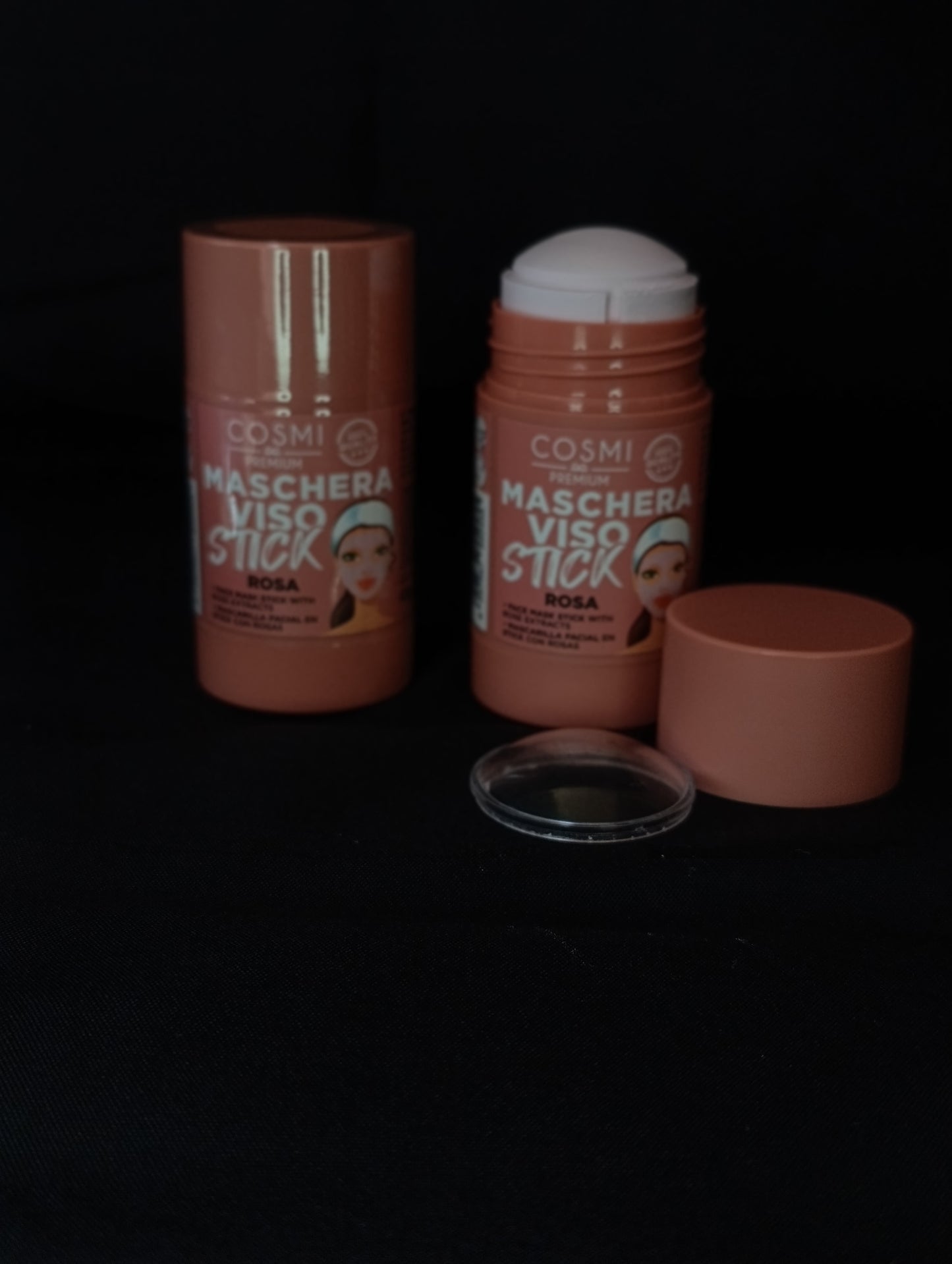 Maschera Viso Stick con Estratti di Rosa 🖤 45g Cosmi Milano