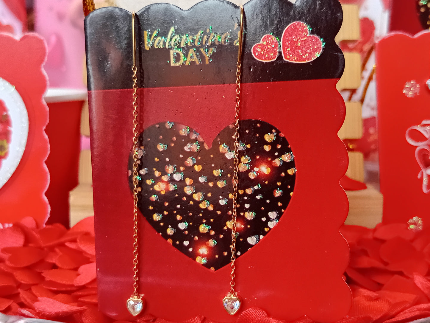 Orecchini saliscendi d'amore