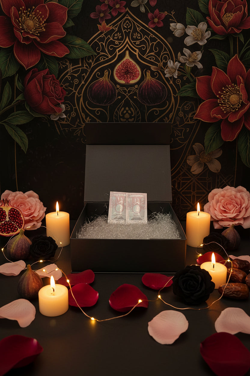 Kit delle Coccole Settimanali 🖤 Fiori, Frutti e Magia Araba