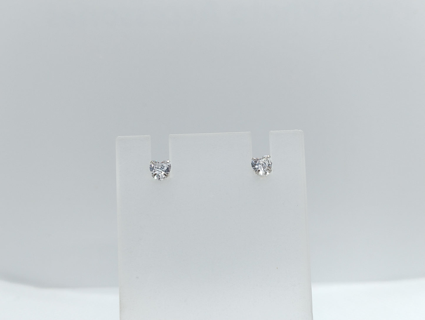 Orecchini "Cuore di Luce" in Argento 925 taglia 5