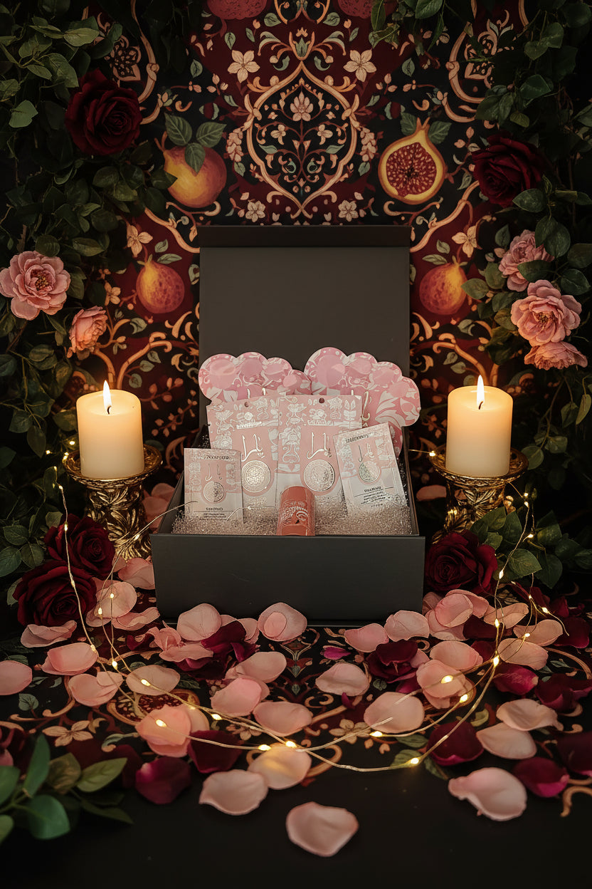 Kit delle Coccole Settimanali 🖤 Fiori, Frutti e Magia Araba
