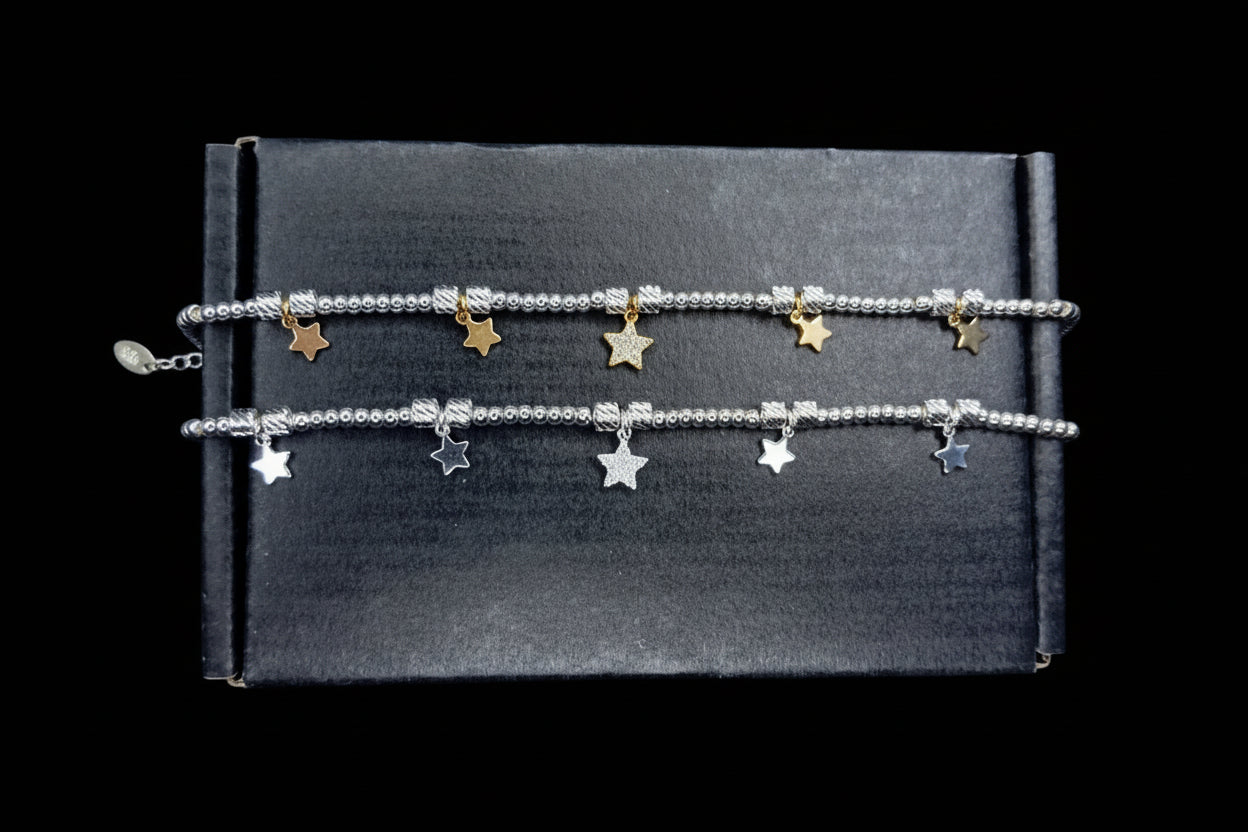 Bracciale stelle cadenti
