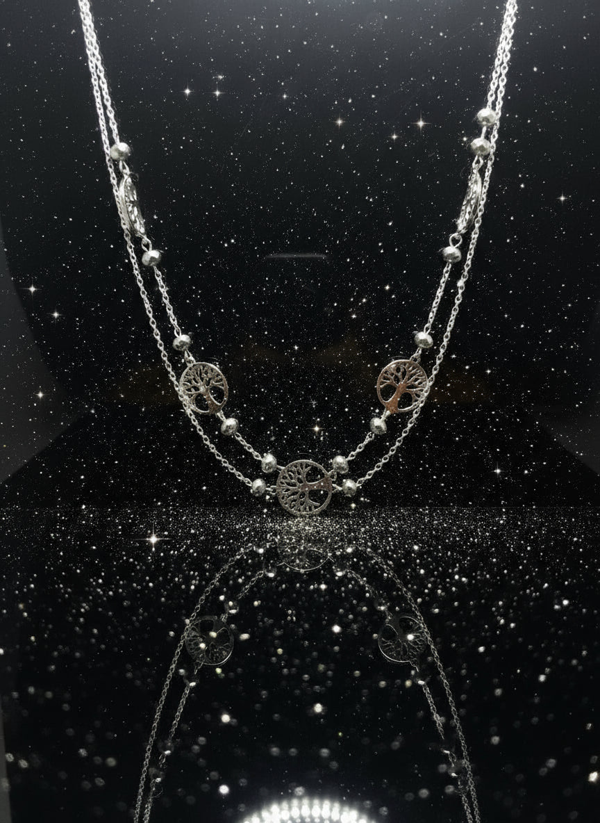 Collana lunga albero della vita