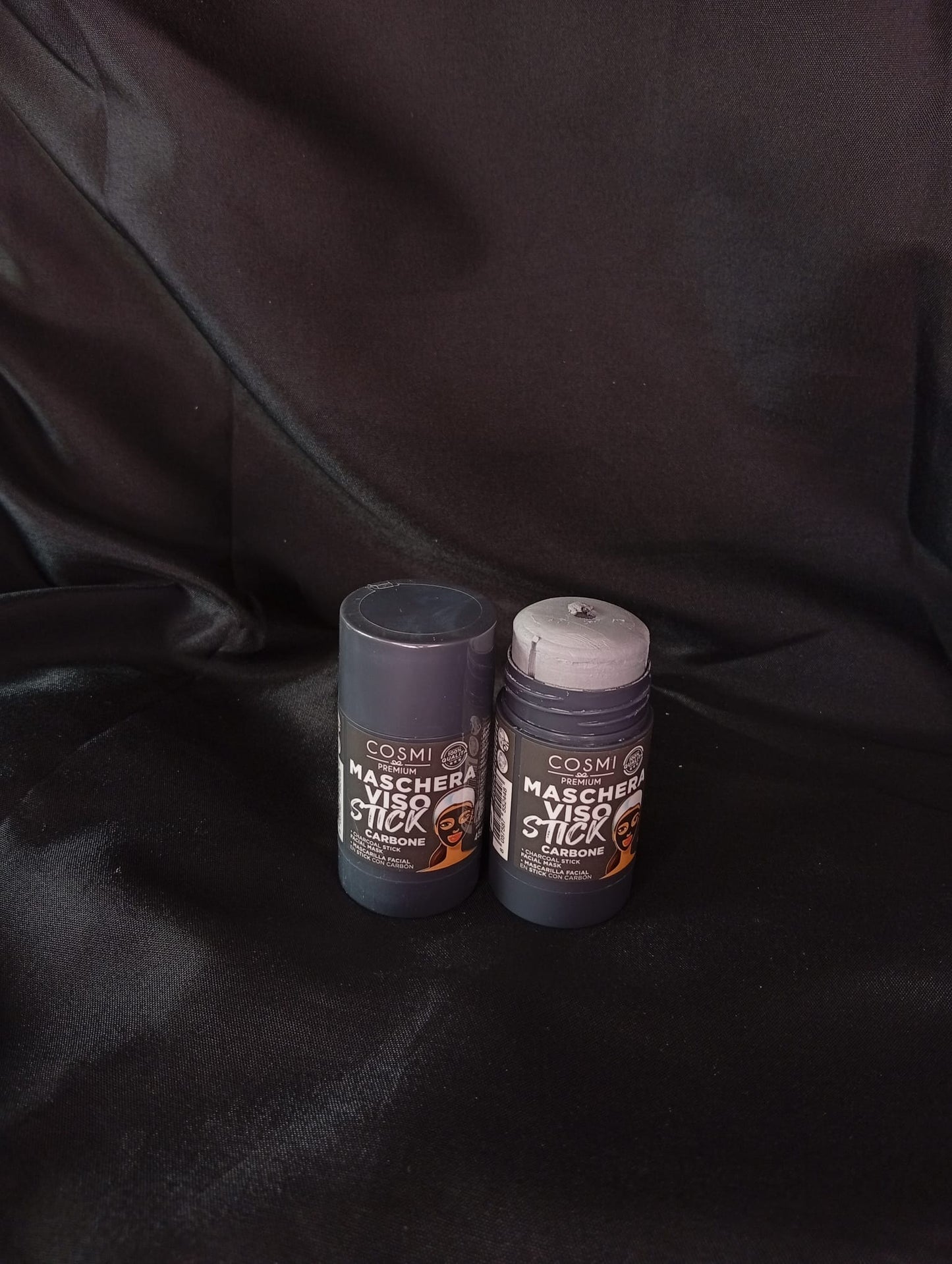 Maschera Viso Stick al Carbone – Cosmi Premium