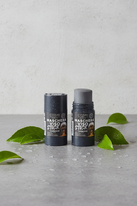 Maschera Viso Stick al Carbone – Cosmi Premium