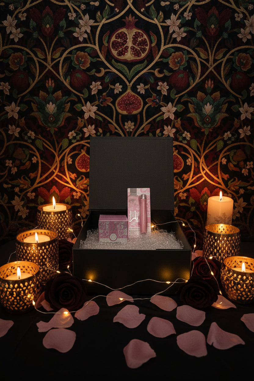 Box Skincare Fiori, Frutti e Magia Araba 🖤 Routine Viso & Corpo