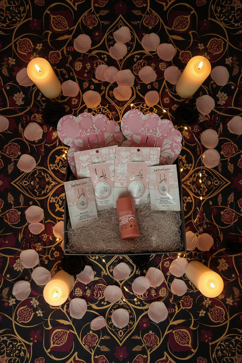 Kit delle Coccole Settimanali 🖤 Fiori, Frutti e Magia Araba